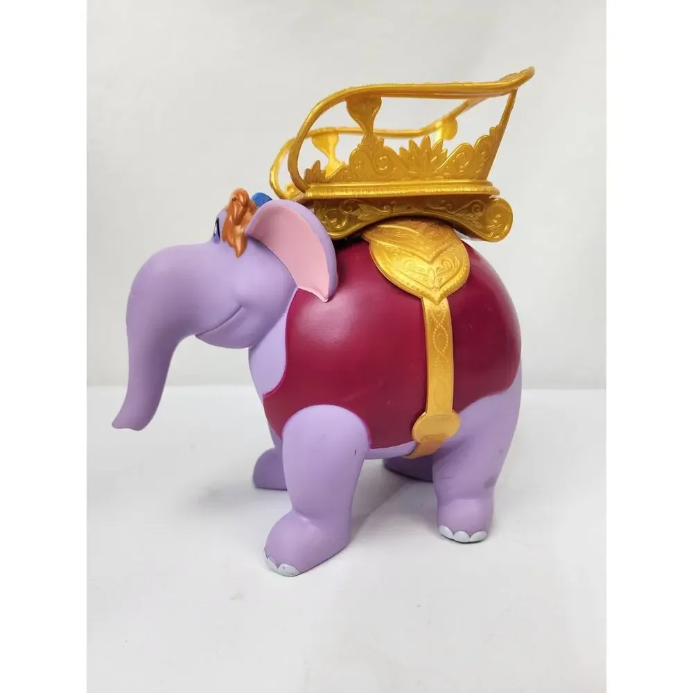 2018 Disney Jakks Aladdin Playset Genie Abu Lamp Purple Elephant W Saddle 8